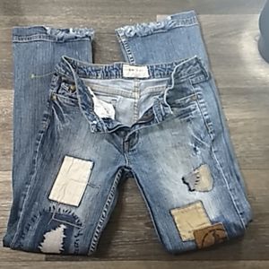 Bebe Jeans Patched Work 28